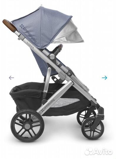 Коляска uppababy vista прогулочный блок