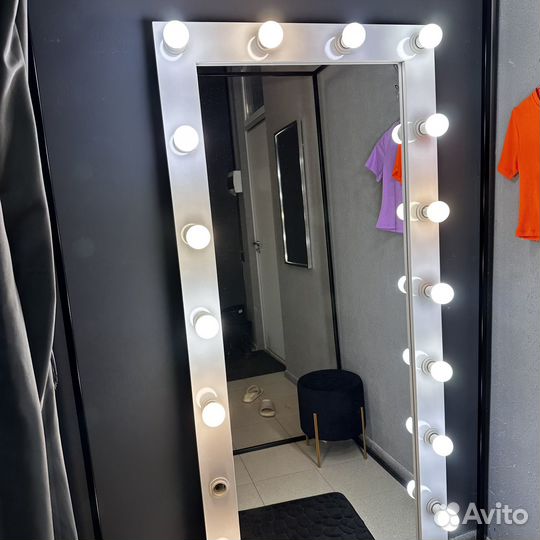 Зеркало с подсветкой в полный рост