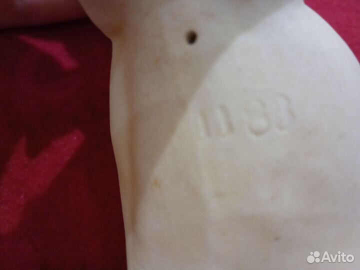 Статуэтка Слон бисквит Германия 19 век