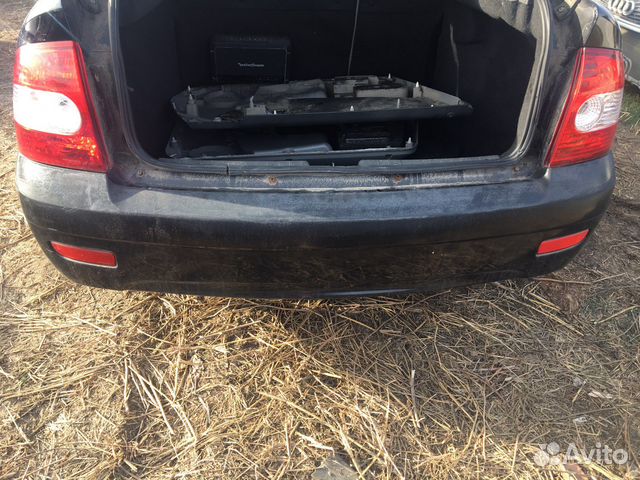 Задний бампер лада приора /LADA Priora