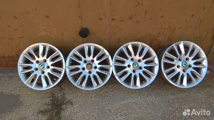 Диски на skoda Octavia r15 (комплект-5 шт.)