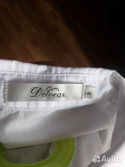 Школьная блузка белая 140