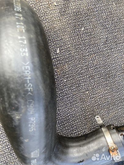 Патрубок интеркулера fiat ducato 244 250