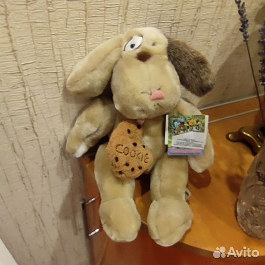 Мягкая игрушка мишутка, крыса, собака, тигр