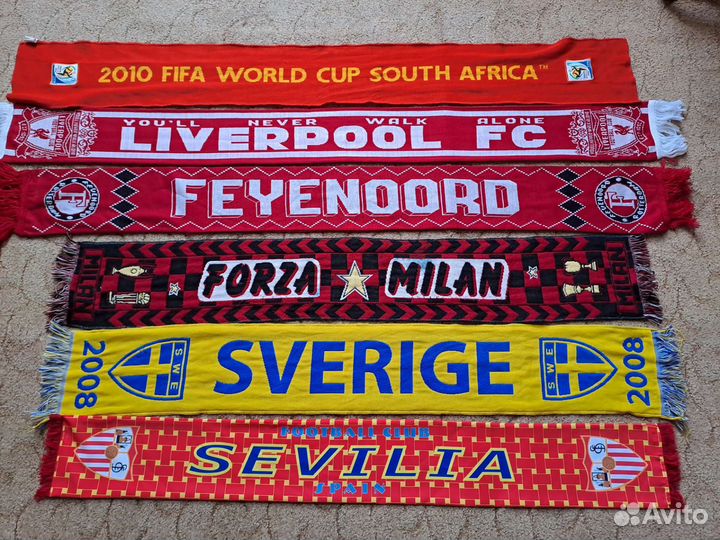 Футбольные шарфы