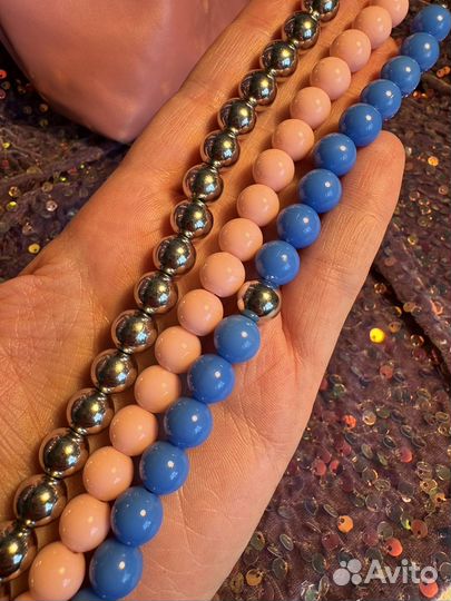 Бусы-Брелок подвес в стиле кривокосо