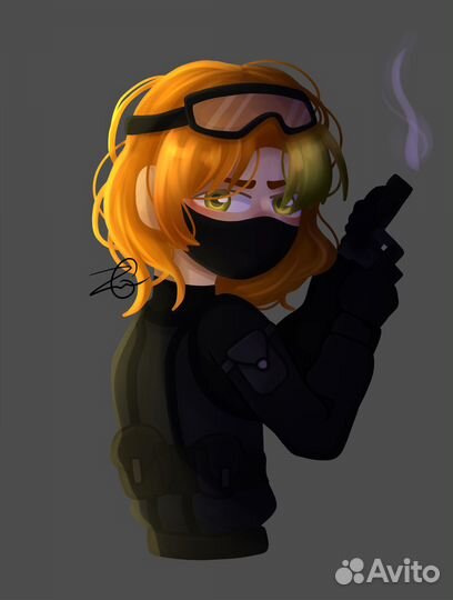 Рисую на заказ коммишки