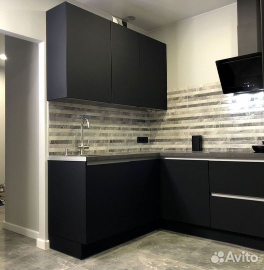 Современная кухня на заказ мдф фасады