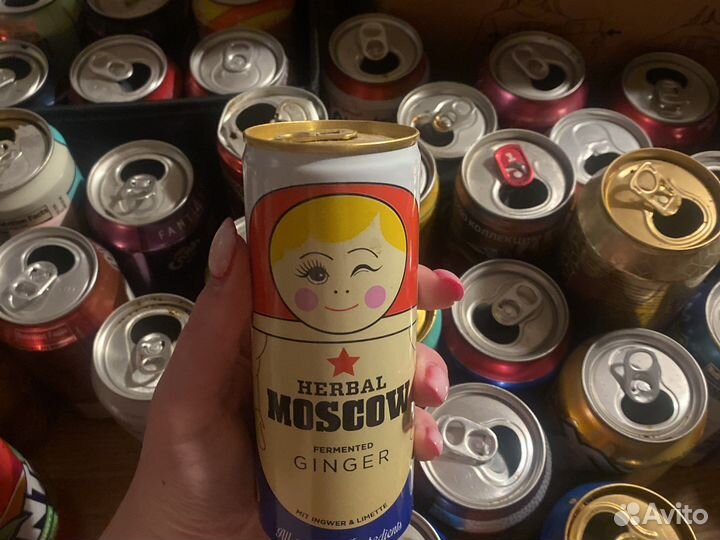 Коллекция баночек из под газировки