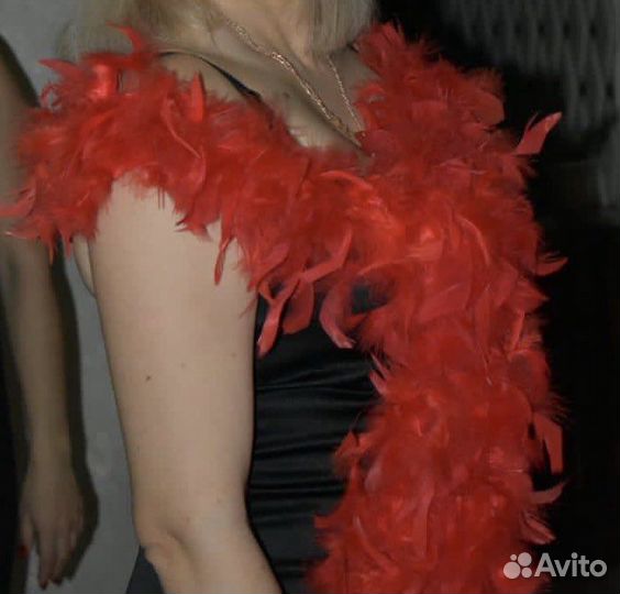 Боа из перьев