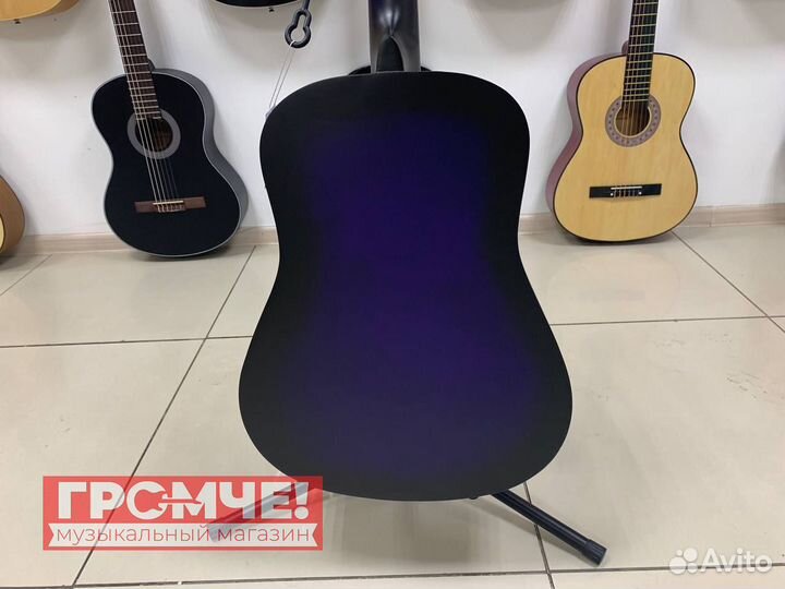 Гитара классическая фиолетовая
