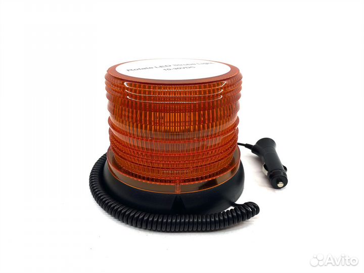 Мигалка желтая / синяя большая 2 режима