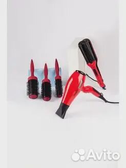 Фен 2000 Вт ErgoLife Compact dewal 03-002 Red