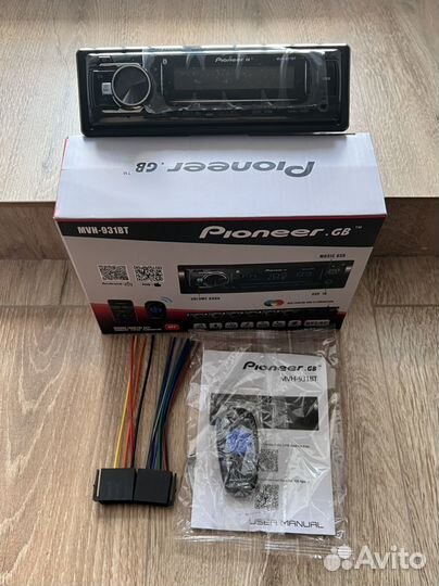 Процессорная магнитола с блютузом Pioneer 60w