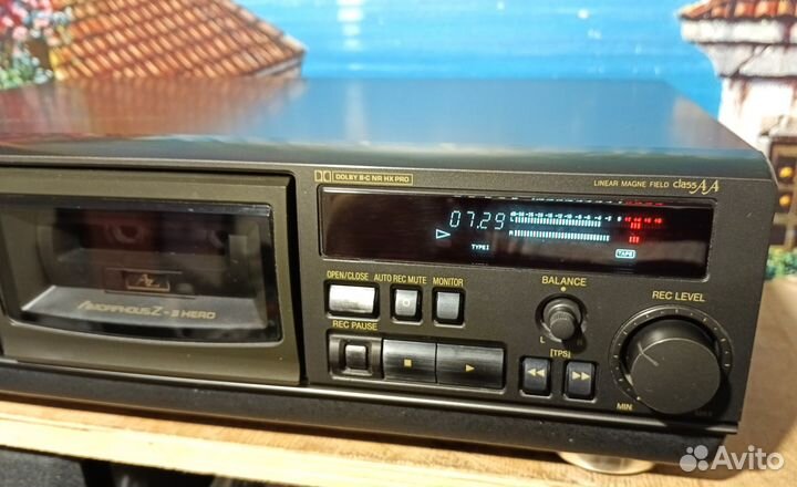 Technics RS-AZ6. Дека трёх головая