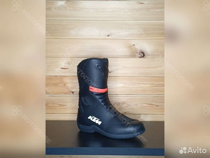 Мотоботы, высокие, черный, Andes V2 Boots