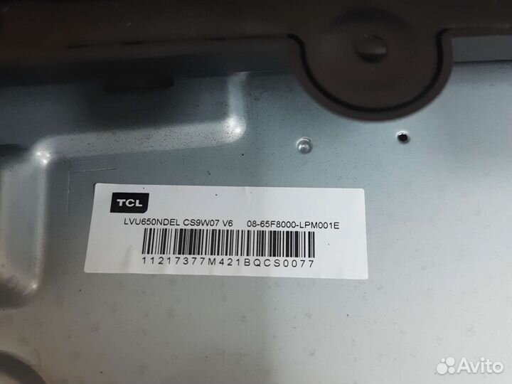 Подсветка в сборе tcl 65p617