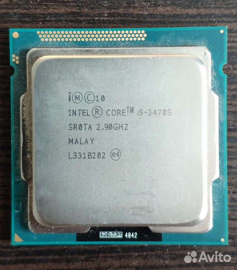 Процессор i5 3470s