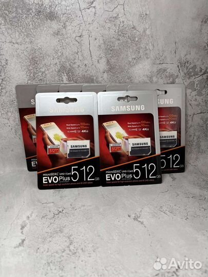 Карта памяти MicroSD Samsung 512gb