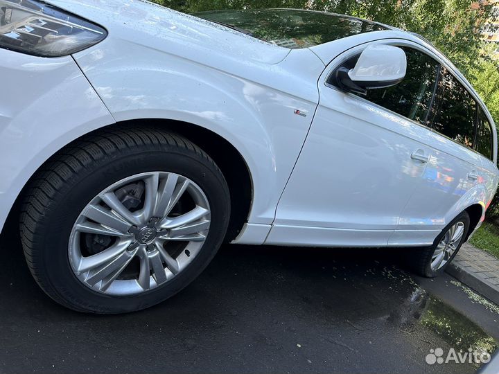 Диски и шины на audi q7 r19