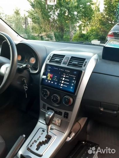 Магнитола Toyota Corolla E150 с внешним микрофоном