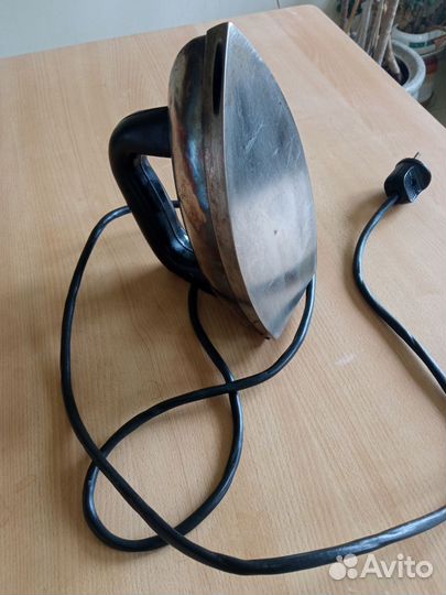 Старый портновский утюг, СССР, рабочее состояние