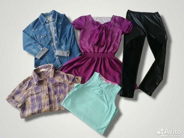 Вещи пакетом на девочку 146 152