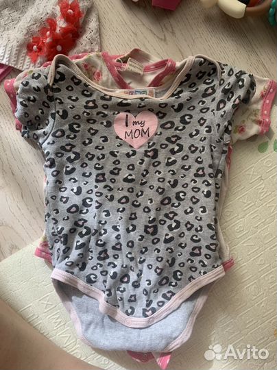 Детские вещи пакетом на девочку 74 80