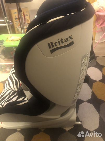 Britax romer trifix автокресло зебра