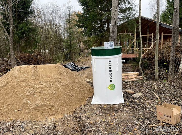 Септик для дома 6 человек