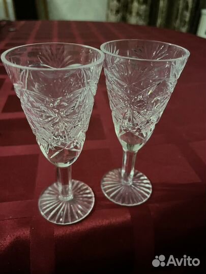 Хрусталь Фужеры Рюмки СССР