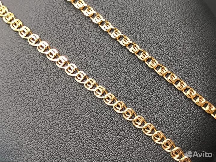 Золотая цепь 585 пробы массой 2.2 грамма (56 см)