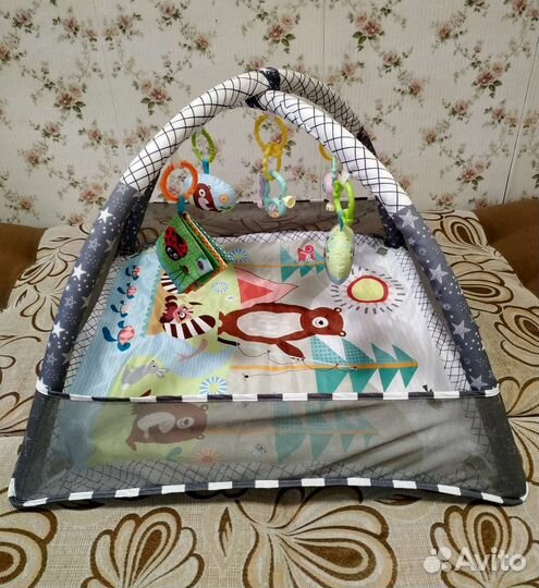 Игровой развивающий коврик-манеж 0+