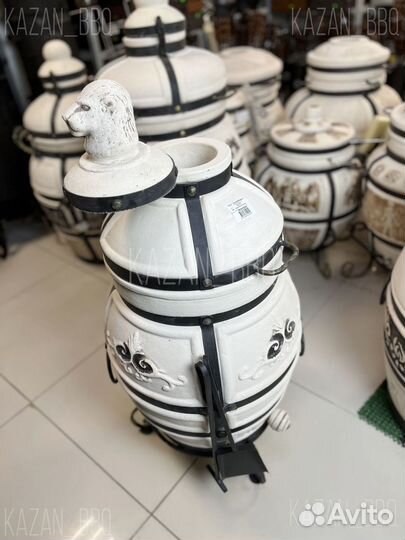 Тандыр на дровах