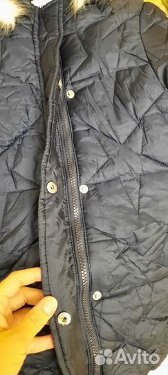 Новое зимнее пальто пуховик куртка для девочки