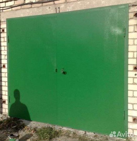 Ворота гаражные металлические