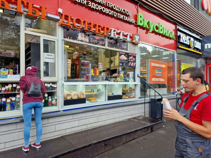 Шаурма, выпечка, куры гриль