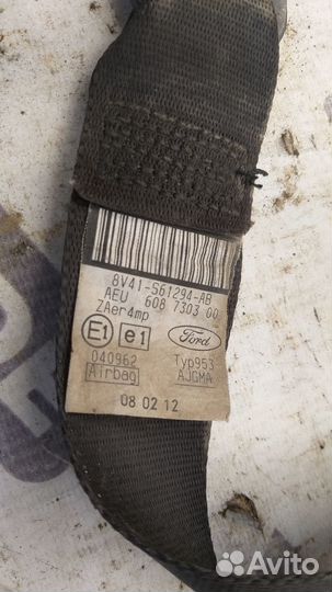 Ремень безопасности передний правый Ford Kuga 1