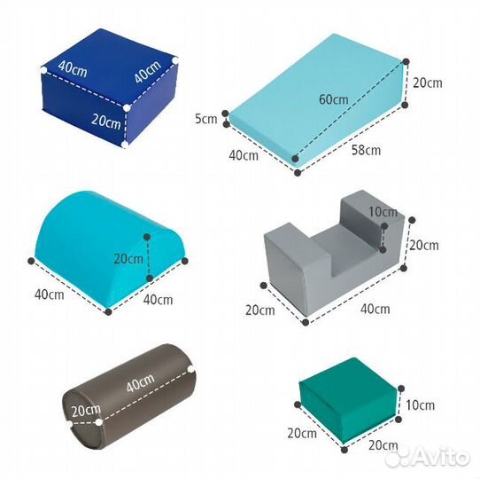 Игровой набор фигур для малышей