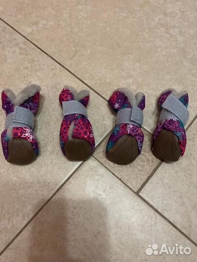 Зимний комбинезон-пуховик куртка для собак мелких