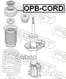 Опора амортизатора opel corsa D OPB-cord OPB-cord