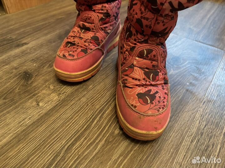 Сапоги зимние на девочку 31 размер