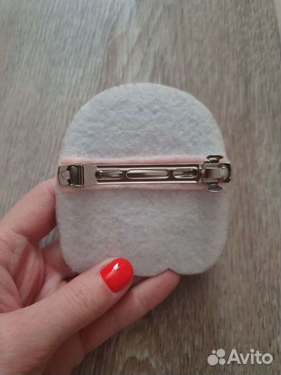 Заколка для волос pacman