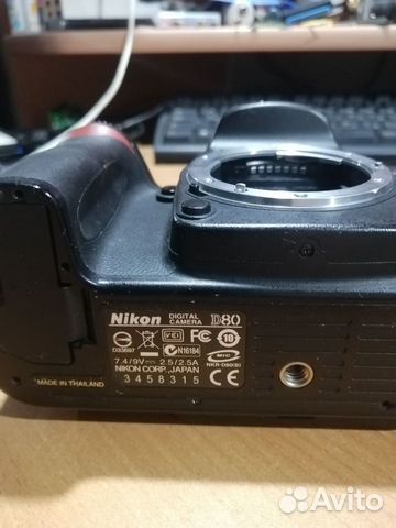 Nikon D80 второй на запчасти объявление продам