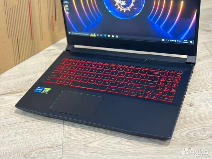 MSI Katana 12 ядер i5-11400H 16Gb RTX3060 SSD 512