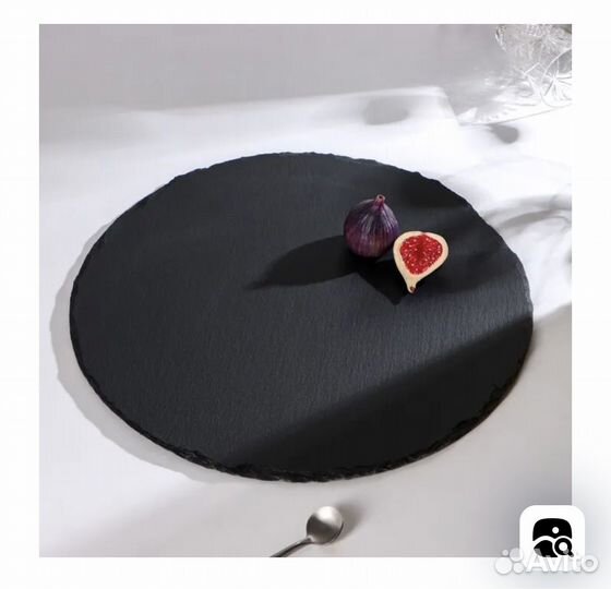 Доска для подачи, сервировочное блюдо из сланца