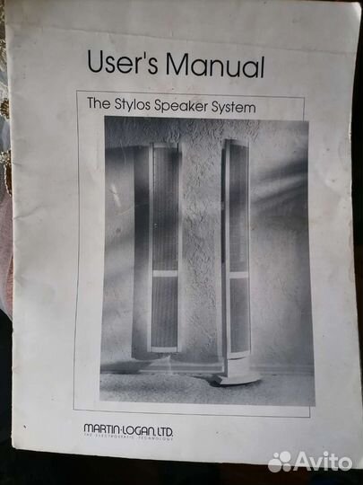 Акустика фирмы Martin Logan