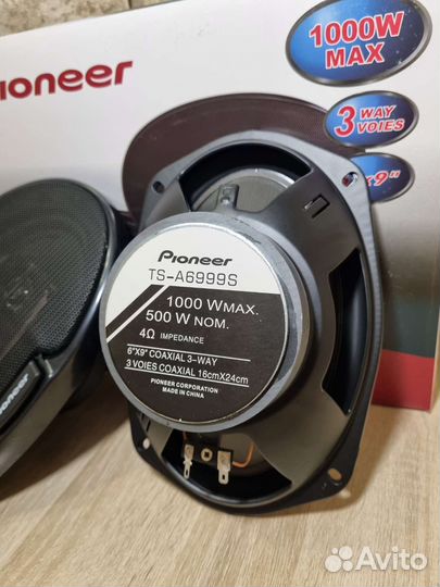 Динамики Pioneer (овалы)