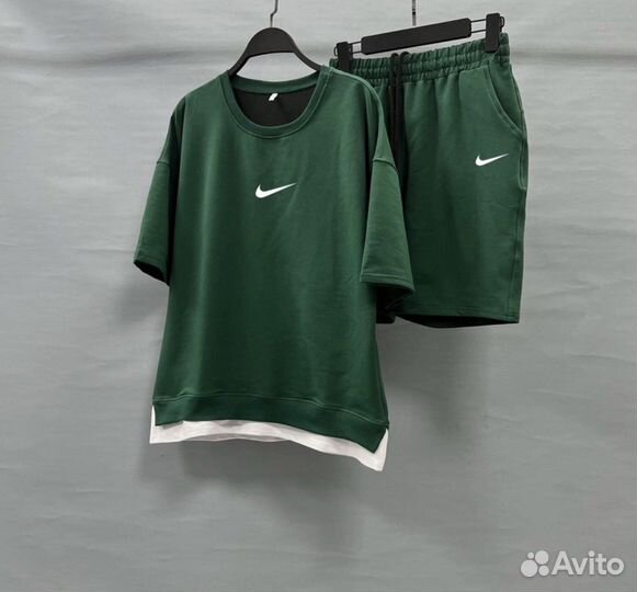 Nike летний костюм мужской футболка и шорты