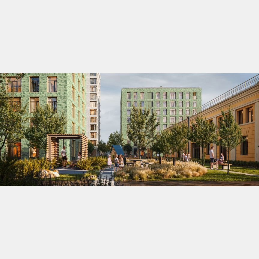 2-к. квартира, 63,3 м², 1/12 эт.